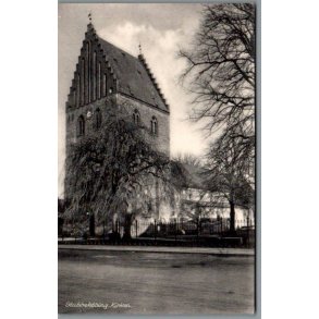 Stubbek�bing Kirken - Postkort - Brugt