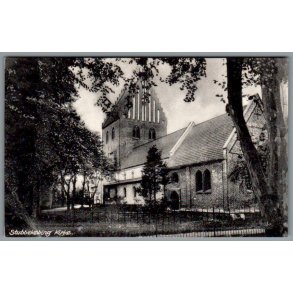 Stubbek�bing Kirke - Postkort - Ubrugt