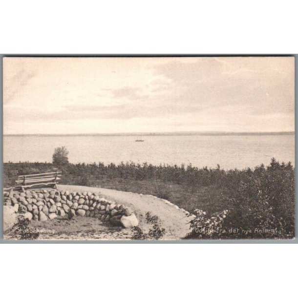 Stubbek�bing - Udsigt fra det nye Anl�g- Postkort - Ubrugt