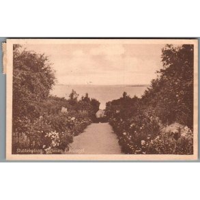 Stubbek�bing - Fyrlinien i Anl�get - Postkort - Brugt