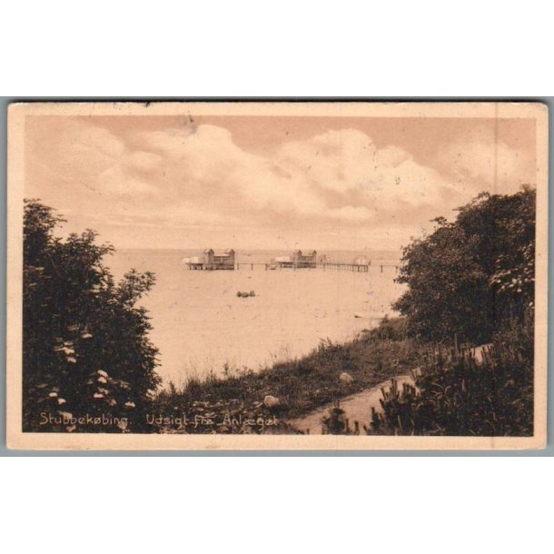 Stubbek�bing - Parti fra Anl�get - Postkort - Brugt