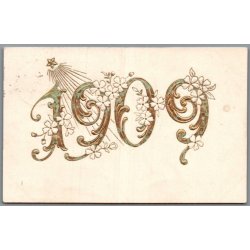 Julemrke 1908 p Postkort