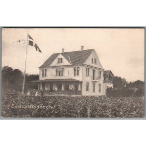 Sorts� Badehotel - Postkort - Brugt