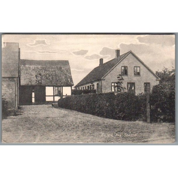 Hilsen fra Sorts� - Postkort - Brugt