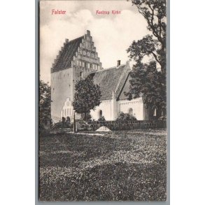 Falster - Aastrup Kirke - Postkort - Ubrugt