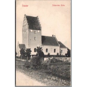 Falster - Falkerslev Kirke - Postkort - Brugt