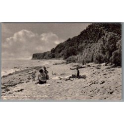 Hesn�s - Stranden ved Pomle - Postkort - Ubrugt