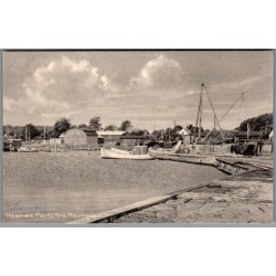 Hesn�s - Parti fra Havnen - Postkort - Ubrugt - Fold !