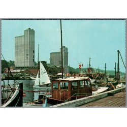 Stubbek�bing - Havnen - Postkort - Ubrugt