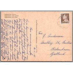 Stubbek�bing - Havnen - Postkort - Brugt