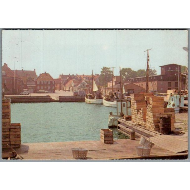 Stubbek�bing - Havnen - Postkort - Brugt