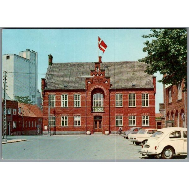 Stubbek�bing - Raadhus - Postkort - Brugt