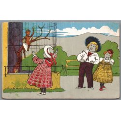 Julem�rke 1908 p� Postkort