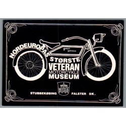Stubbek�bing Veteran Motorcykel Museum - Postkort - Ubrugt
