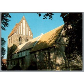 Stubbek�bing - Kirke - Postkort - Ubrugt