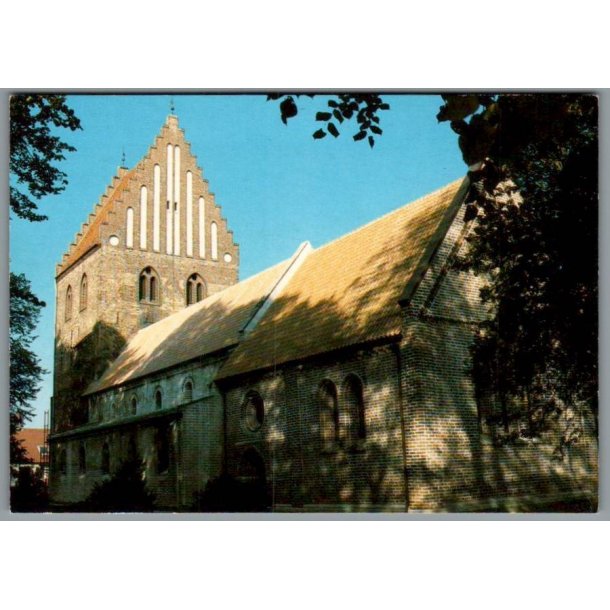Stubbek�bing - Kirke - Postkort - Ubrugt