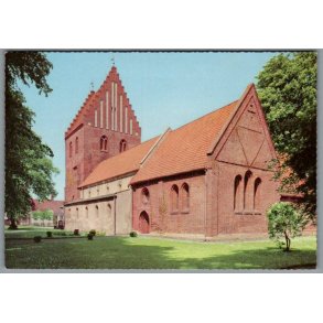 Stubbek�bing - Kirke - Postkort - Ubrugt