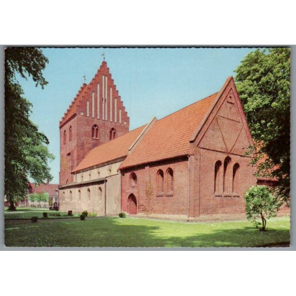 Stubbek�bing - Kirke - Postkort - Ubrugt