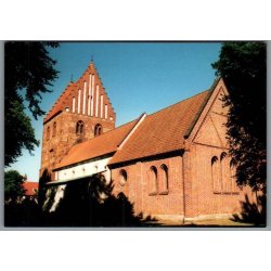 Stubbek�bing - Kirke - Postkort - Ubrugt
