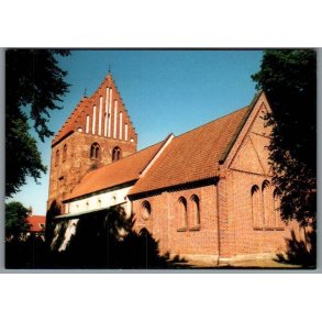 Stubbek�bing - Kirke - Postkort - Ubrugt