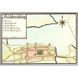Stubbek�bing - Kopi af kort fra 1782