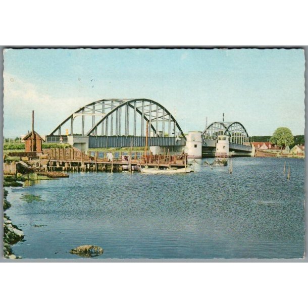 Guldborgsundbroen - Postkort - Brugt