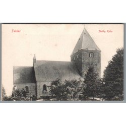 Falster - Skelby Kirke - Gedser - Postkort - Ubrugt