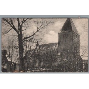 Skelby Kirke - Gedser - Postkort - Brugt