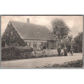 Skelby Skr�dderforretning - H.J. Petersen - Gedser - Postkort  - Ubrugt - Regning p� bagsiden 1