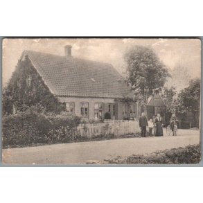 Skelby Skr�dderforretning - H.J. Petersen - Gedser - Postkort  - Ubrugt - Regning p� bagsiden 1