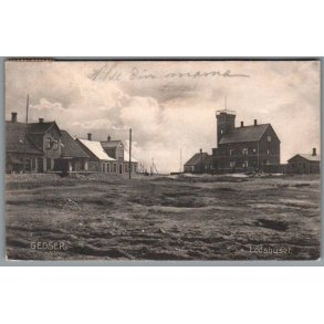 Gedser - Lodshuset - Postkort  - Brugt