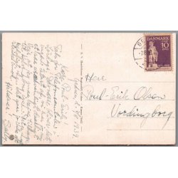 Gedser - Udsigt fra Lodstaarnet - Postkort  - Brugt