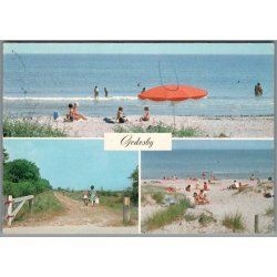 Strandparti - Gedseby - Postkort  - Brugt