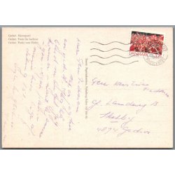 Gedser - Havneparti - Postkort  - Brugt