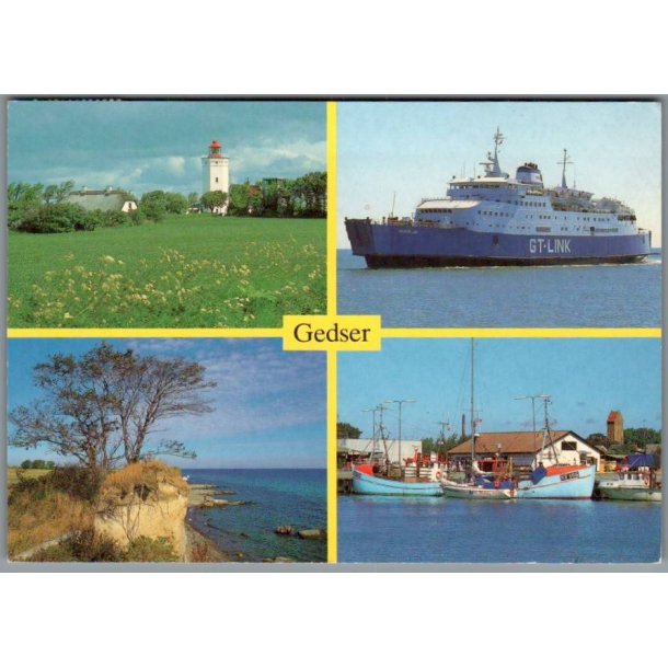 Gedser - Postkort  - Brugt