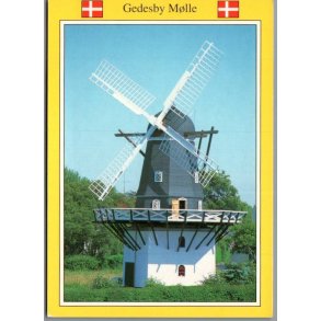 Gedseby M�lle - Gedser - Postkort - Brugt