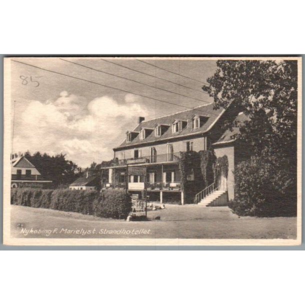 Marielyst - Strandhotellet - Nyk�bing F - Postkort - Ubrugt