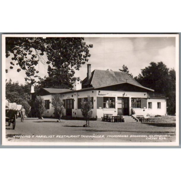 Marielyst - Restaurant Tannha�ser - Nyk�bing F - Postkort - Ubrugt