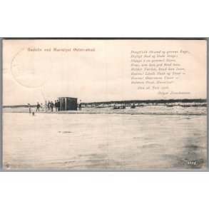 Badeliv ved Marielyst �sters�bad - Postkort - Brugt