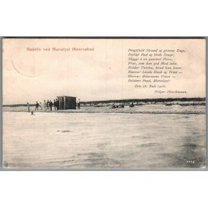 Badeliv ved Marielyst �sters�bad - Postkort - Brugt