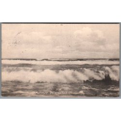 Marielyst �sters�bad - Storm - Postkort - Brugt