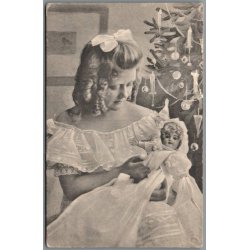 Julemrke 1907 p Postkort