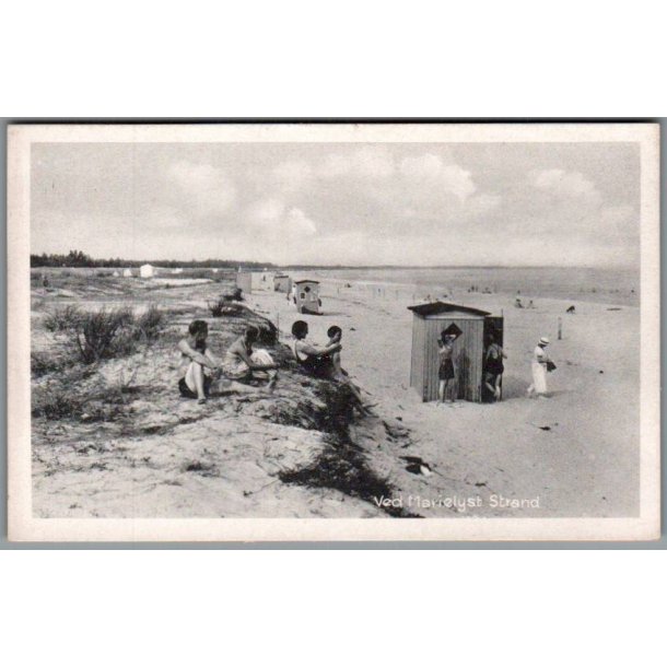 Ved Marielyst Strand - Postkort - Ubrugt
