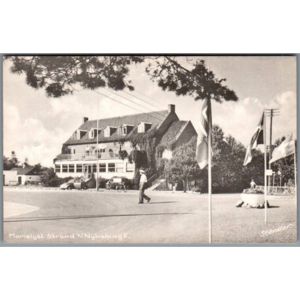 Marielyst Strand - v/ Nyk�bing Falster - Postkort - Ubrugt