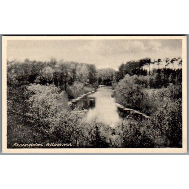 Faarevasken - B�t�skoven - Postkort - Ubrugt