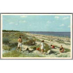 Badeliv ved Marielyst Strand - Postkort - Brugt
