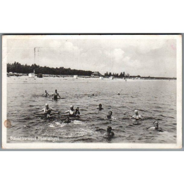 Badeliv ved Marielyst - Postkort - Brugt