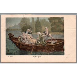 Julemrke 1907 p Postkort