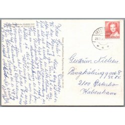 Pensionisth�jskolen -  Marielyst - Postkort - Brugt