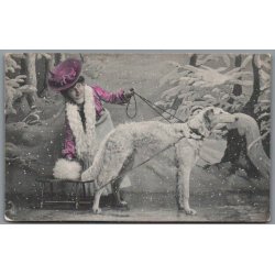 Julemrke 1907 p Postkort